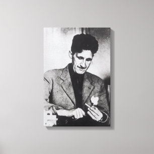 Impressão Em Tela George Orwell