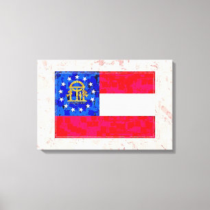 IMPRESSÃO EM TELA GEORGIA FLAG
