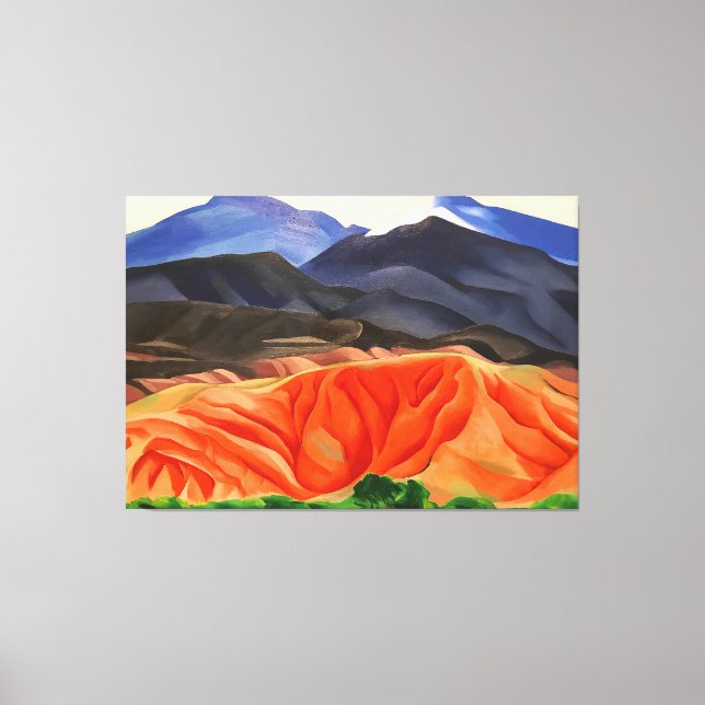 Impressão Em Tela georgia o'keeffe (Frente)
