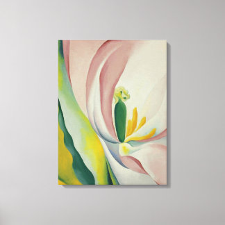 Impressão Em Tela Georgia O'Keeffe - Tulipa rosa