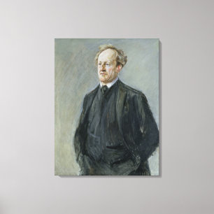 Impressão Em Tela Gerhart Hauptmann, 1912