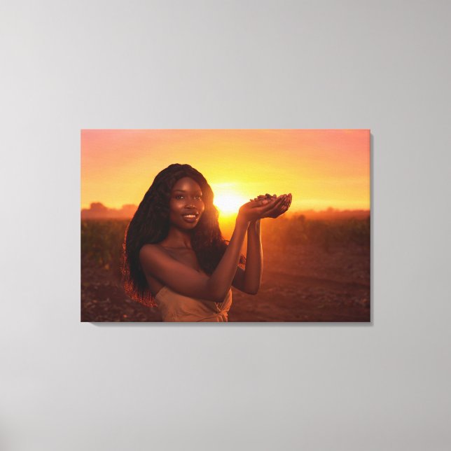 IMPRESSÃO EM TELA GHANA - COCOA (Frente)