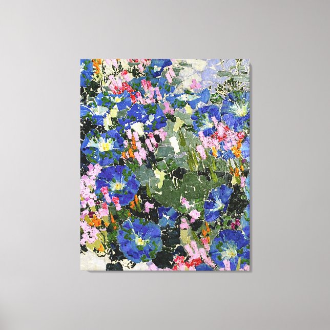 Impressão Em Tela Giacometti - Blau Winden (Frente)