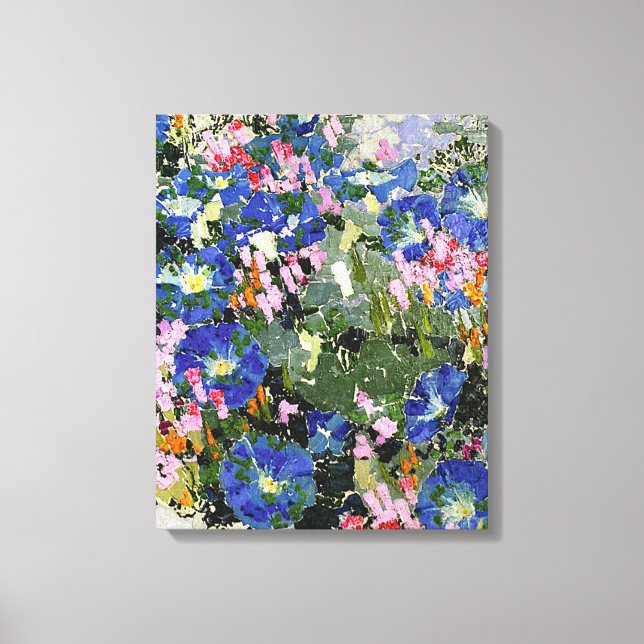 Impressão Em Tela Giacometti - Blau Winden (Frente)