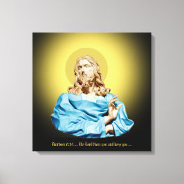 Impressão Em Tela Gian Lorenzo Bernini Bust do Cristo 1679