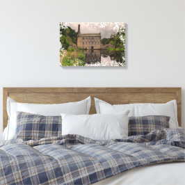 Impressão Em Tela Gibson Mill, Hardcastle Crags Obra de Arte em Aqua
