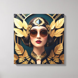 Impressão Em Tela Gilded Glamour