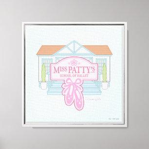 Impressão Em Tela Gilmore Girls Escola de Balés da Miss Patty