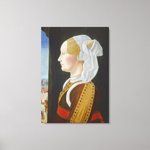 Impressão Em Tela Ginevra Bentivoglio, C. 1474 - 77