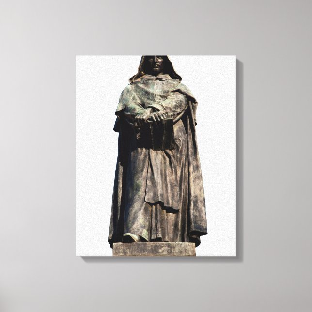 Impressão Em Tela Giordano Bruno (Frente)
