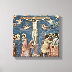 Impressão Em Tela Giotto di Bondone - Crucificação
