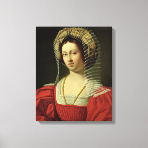 Impressão Em Tela Giovanna mim rainha de Nápoles, 1842