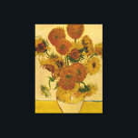 Impressão Em Tela Girassóis de Vincent van Gogh, 1878<br><div class="desc">Um trabalho de arte clássico que passou para o dominio público e faz presentes maravilhosos e outros produtos. Van Gogh pintado pode ainda ter vidas de girassóis, e é um de seus motivos mais populares. Vincent van Gogh (1853-1890) foi provavelmente o mais famoso pintor Poste-impressionista. Nunca desfrutando de um nível...</div>