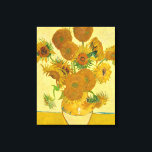 Impressão Em Tela Girassóis por Vincent Van Gogh<br><div class="desc">Girassóis por Vincent Van Gogh</div>