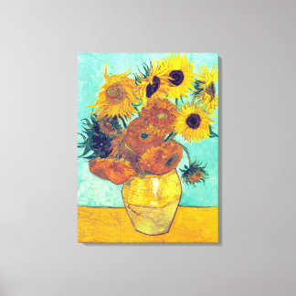 Impressão Em Tela Girassóis, Vincent Van Gogh
