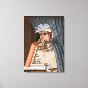 Impressão Em Tela Giuseppe Arcimboldo - O Bibliotecário