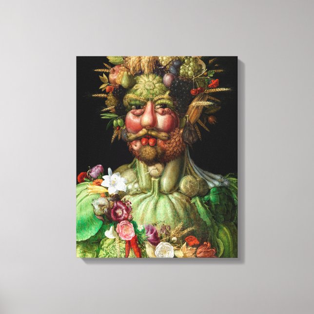 Impressão Em Tela Giuseppe Arcimboldo - Vertumno (Frente)
