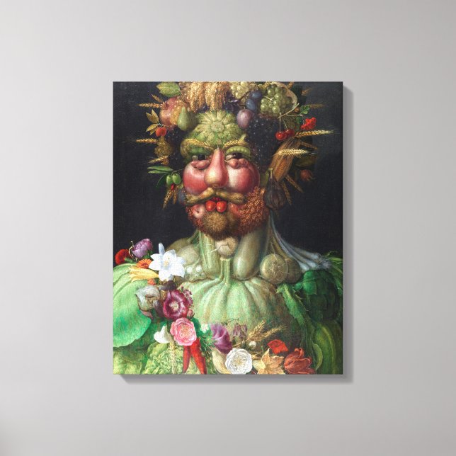 Impressão Em Tela Giuseppe Arcimboldo Vertumnus (Frente)