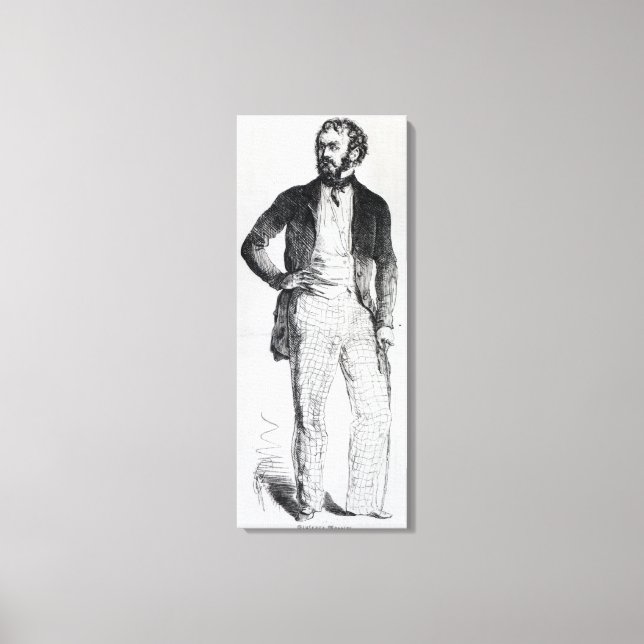 Impressão Em Tela Giuseppe Mazzini (Frente)