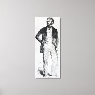 Impressão Em Tela Giuseppe Mazzini