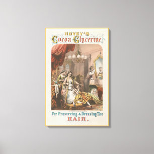 Impressão Em Tela Glicerina de cacau de Hovey, cerca de 1860