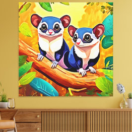 Impressão Em Tela Gliders de Açúcar Cúmulo