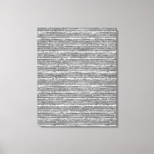 Impressão Em Tela Glitéricos de Prata