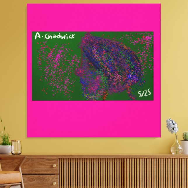 Impressão Em Tela Gnome Quilted Pattern  (Insitu(Sala de estar))