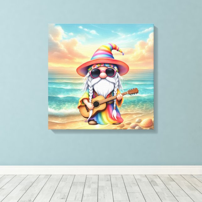 Impressão Em Tela Gnomie Legal (Insitu(piso de madeira))