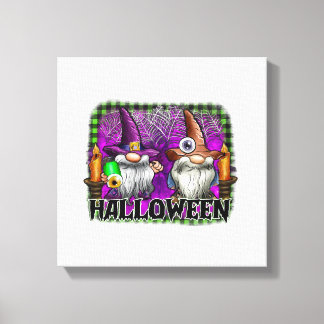 Impressão Em Tela Gnomo do Halloween