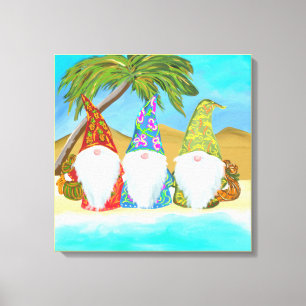 IMPRESSÃO EM TELA GNOMOS DA PRAIA