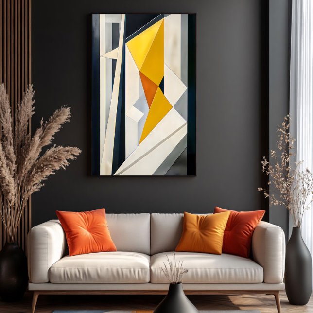 Impressão Em Tela Golden Prism (Criador carregado)