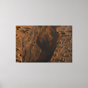 Impressão Em Tela Golden Veins: The Art of Receding Tides