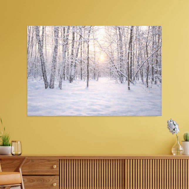 Impressão Em Tela Golden_winter_light (Insitu(Sala de estar))