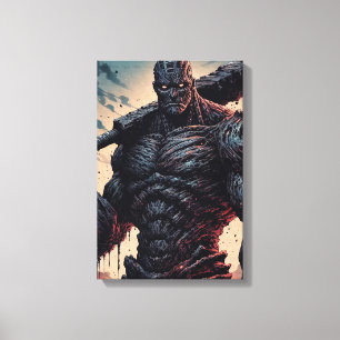 Impressão Em Tela Golem Primário de Wrath