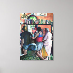 Impressão Em Tela Golf Bufe Budapest Hungria