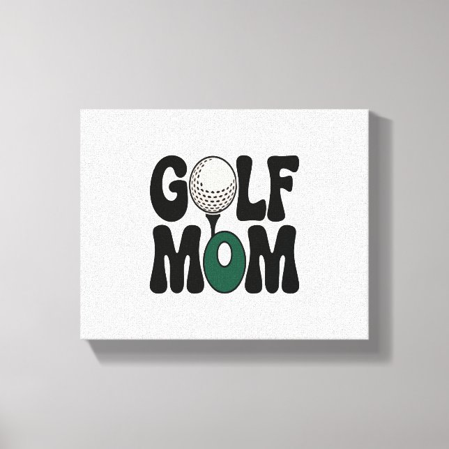 Impressão Em Tela Golf Mãe (Frente)