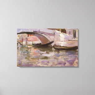 Impressão Em Tela Gôndolas por John Singer Sargent, Arte Impressioni