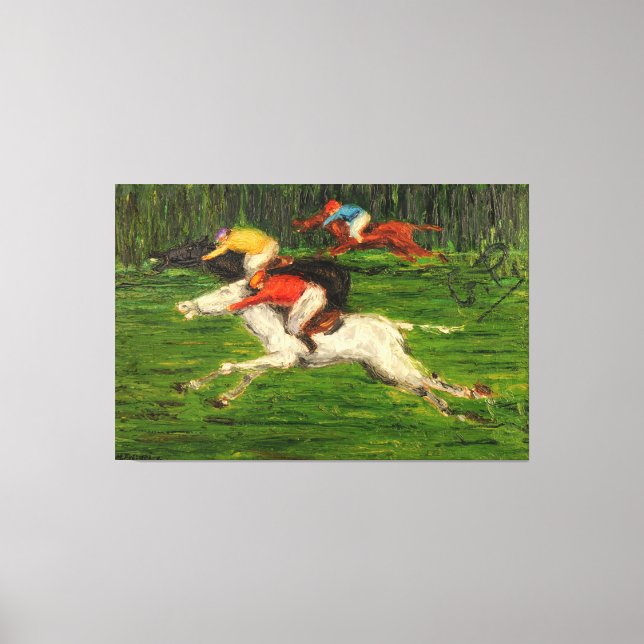 Impressão Em Tela GP di galoppo de 60" x 40" (Frente)