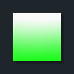 Impressão Em Tela Gradiente de Lima<br><div class="desc">Adicione um gradiente verde lima brilhante à cor de fundo de sua escolha.</div>