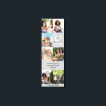 Impressão Em Tela Graduação de Colagem de Fotos Monograma e Cotação<br><div class="desc">Galeria embrulhou a canvas de graduação personalizada com 7 fotos suas celebrando seus anos de estudo. O modelo de foto exibe suas fotos em formato quadrado / instagram em uma colagem de fotos de estilo simples em grade. Este design monograma é personalizado com o Formando inicial, texto personalizado ou citação...</div>