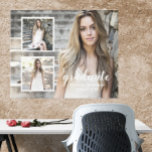Impressão Em Tela Graduação de Foto Moderna 3<br><div class="desc">Graduação moderna de colagem fotográfica. Créditos de fotos para DzeeShah via Pixabay licenciados sob CC0. As imagens de modelo devem ser substituídas por suas próprias fotos</div>