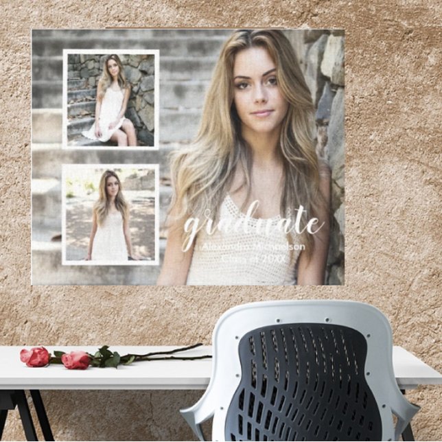 Impressão Em Tela Graduação de Foto Moderna 3 (Criador carregado)