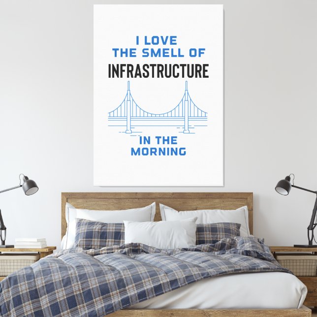 Impressão Em Tela Graduação Funny de Engenharia Civil (Insitu(Quarto))