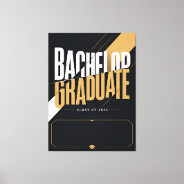 Impressão Em Tela Graduado Bacharel 2026 Nome Personalizado Tela