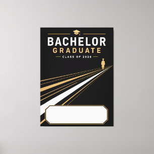 Impressão Em Tela Graduado Bacharel 2026 Nome Personalizado Tela