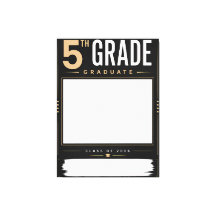 Graduado da 5ª Série 2026 Tela Personalizada com F