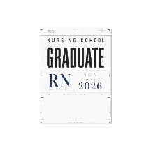 Graduado em Enfermagem RN 2026 Nome Personalizado
