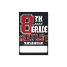 Graduado Personalizado da 8ª Série 2026 Varsity