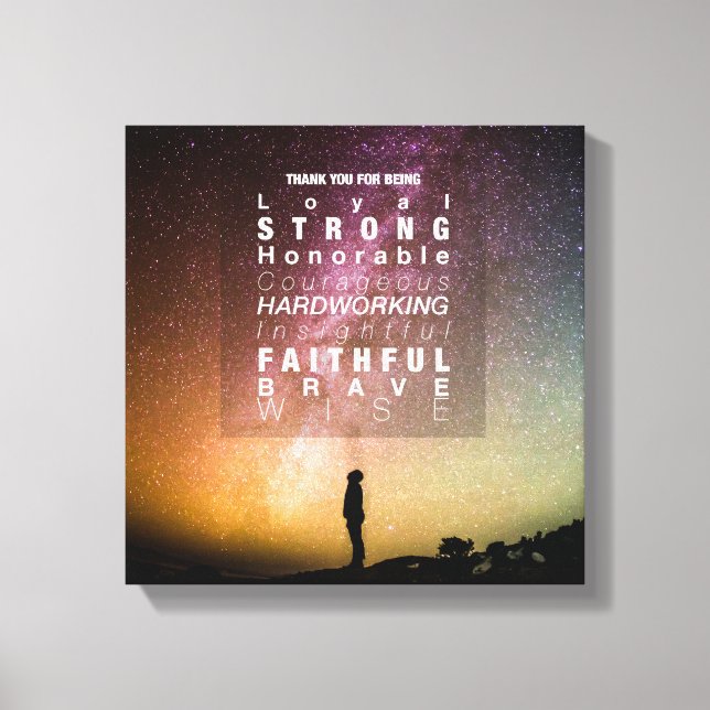 Impressão Em Tela Gráfico Celestial nº 2 (12x12) (Frente)